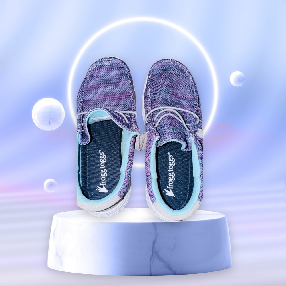 Frog Toggs Java 2.0 Purple Mist size 5 Women’s Slip Ons NWT - Picture 4 of 10